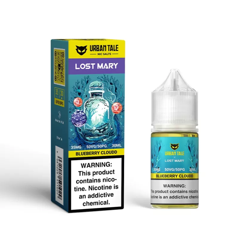 Urban Tale x Lost Mary - Blueberry Cloudd - Nic Salt 30ML E-Liquid - Image 2