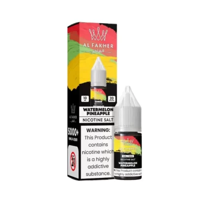 Al Fakher Watermelon Pineapple Nic Salt Vape Juice - 10mg