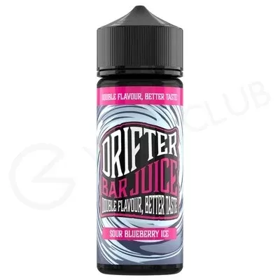 Sour Blueberry Ice Shortfill E-Liquid by Drifter Bar Juice 100ml - Ecigpremium