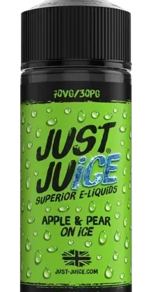 Just Juice 100ml Shortfill E-LiquidsApple & Pear on Ice