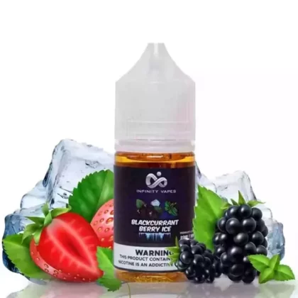Infinity Salt – Blackcurrant Berry Ice 30ml - Vape Product, Vape Product
