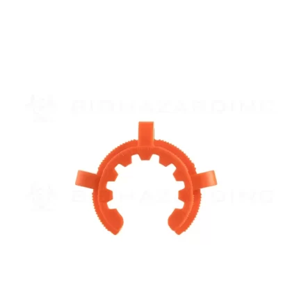 Keck Clips | for Conical Joints – 34.5mm | Orange - Vape Store