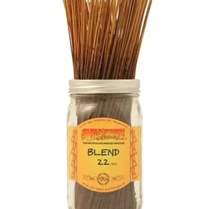 Wild Berry Traditional Incense Sticks (100 Pack) - Fragrance#Blend 22>Blueberry Blast>Brown Sugar Oatmeal>Candy Cane>Carmen Miranda’s Hat>Champa Flower>Cherry Vanilla>Clove>Cotton Candy>Drag