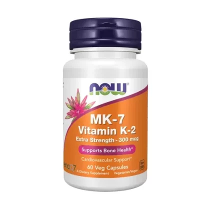 MK-7 Vitamin K-2 Extra Strength 300 mcg Veg 60 Capsules
