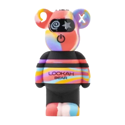 Pink Tie Dye LOOKAH Bear Battery Limited Edition