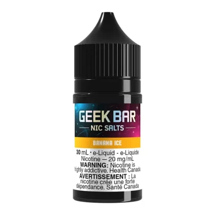 Geek Bar Salt Nic E-Liquid – Banana Ice 30ml