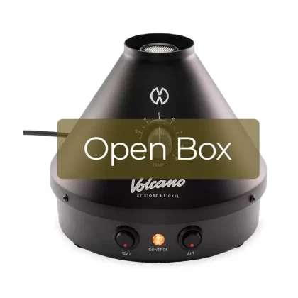 New Open Box – Volcano Classic Vaporizer - Onyx (New), Silver (Original)