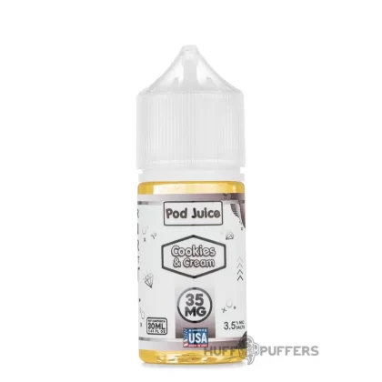 Pod Juice – Cookies & Cream 30mL - Nicotine Strength#35mg>55mg