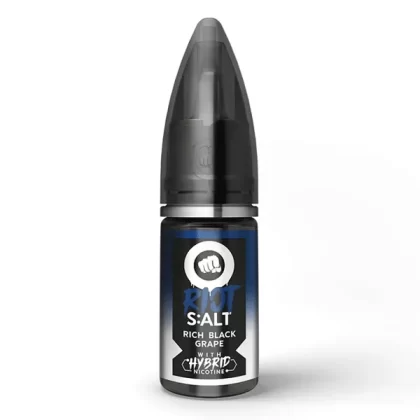 Riot Squad Rich Black Grape Hybrid Nic Salt E-Liquid - 5mg