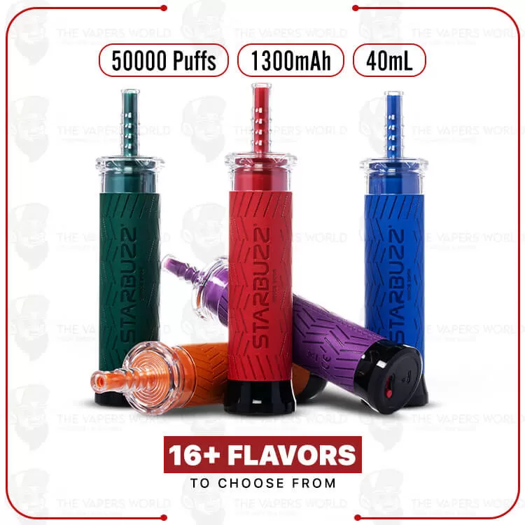 Starbuzz E-Hose 50K Puffs Disposable - Thevapersworld