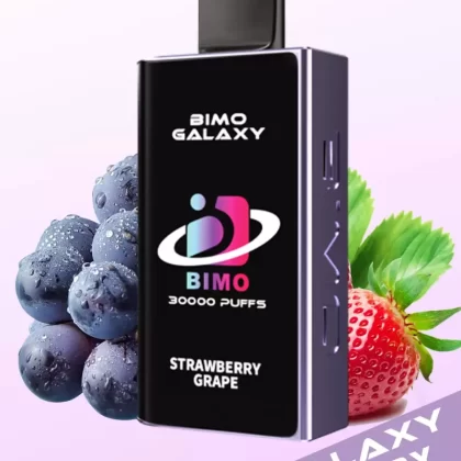BIMO Galaxy 30000 Puffs – Strawberry Grape - Ozvapeone (5B4E63)