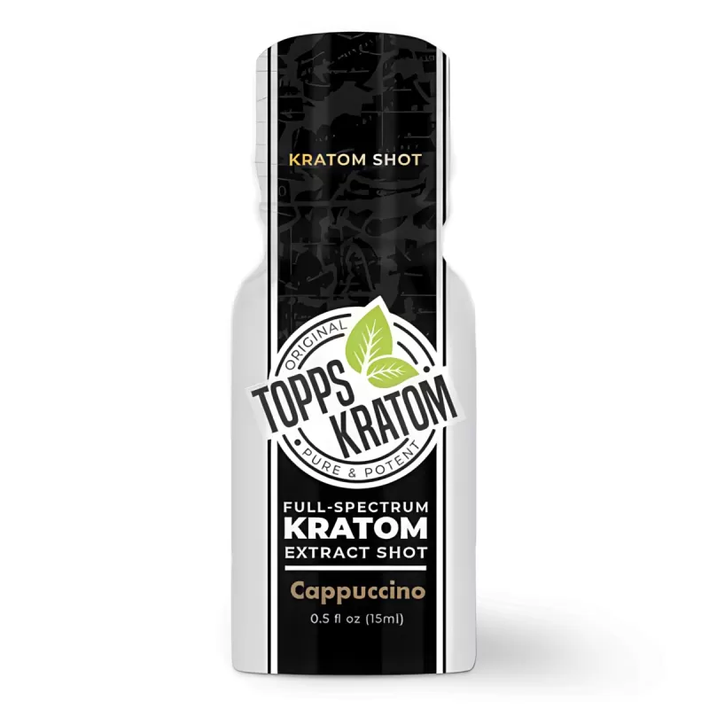 Full-Spectrum Kratom Cappuccino Shot 15mL