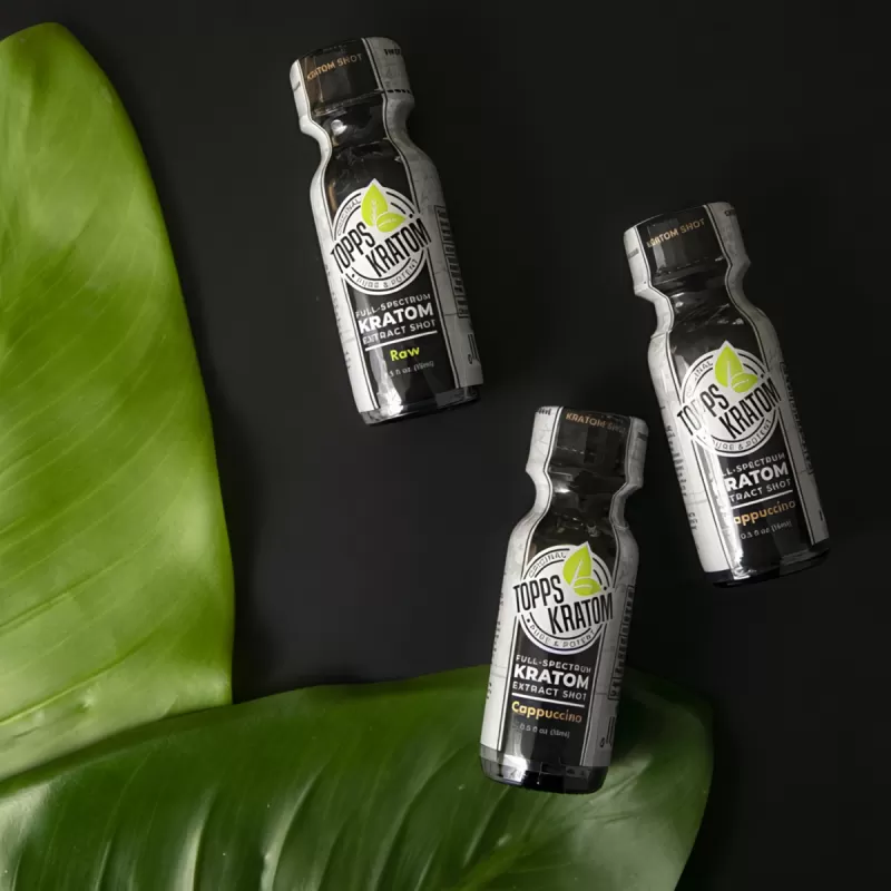 Full-Spectrum Kratom Cappuccino Shot 15mL - Image 3