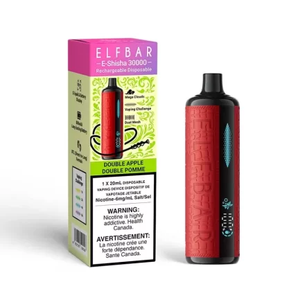 Elf bar 30k E-Shisha – Double Apple