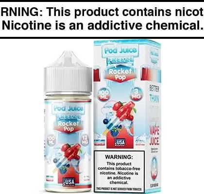 ROCKET POP FREEZE BY POD JUICE 100ML - Vapejuice
