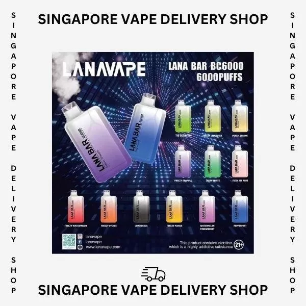 Lana Bar BC 6000 Puffs - Watermelon Strawberry - Image 2