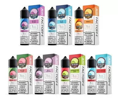 Vanilla Crumble Air Factory 60mL - Nicotine Level#3mg>6mg