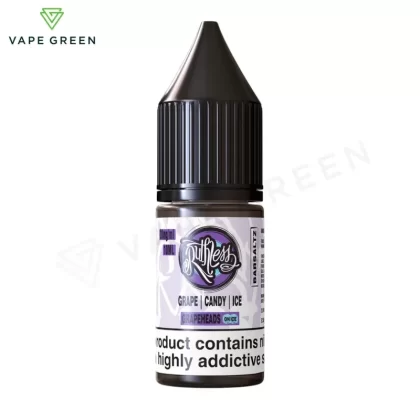 Grapeheads On Ice Nic Salt E-Liquid by Ruthless Bar Saltz