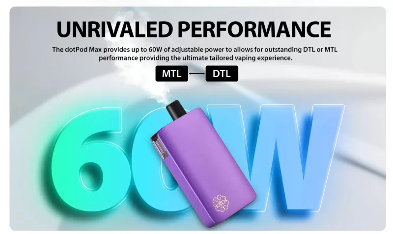Dotpod Max Device 2000 mAh Built-In Battery - Vapeandgo Com My - Image 3