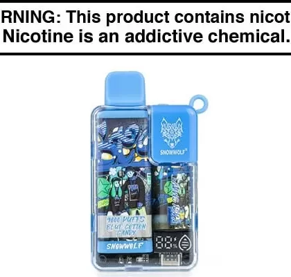 SNOWWOLF EASY SMART EA9000 DISPOSABLE VAPE – 9,000 PUFFS - Vapejuice