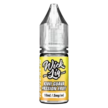 Wick Liquor Bar Salts Kiwi Passionfruit Guava Nic Salt