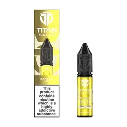 BANANA ICE TITAN NIC SALT - Eliquidsupply