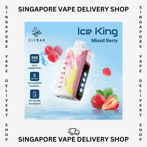 Elf Bar Ice King 30000 Puffs - Watermelon - Image 2