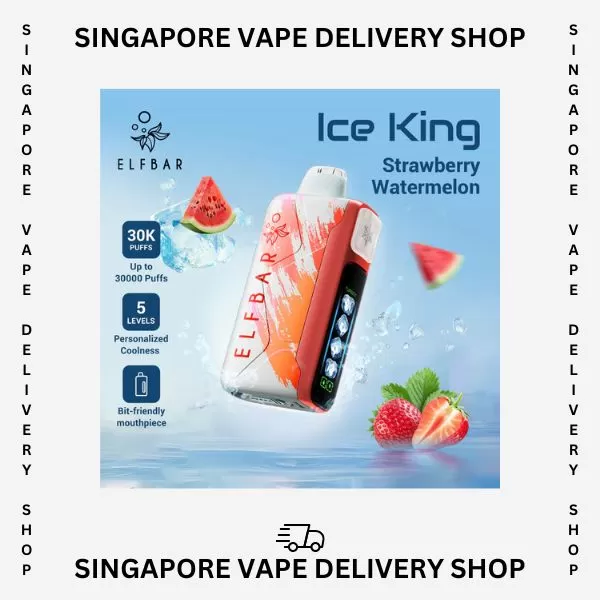 Elf Bar Ice King 30000 Puffs - Watermelon - Image 3