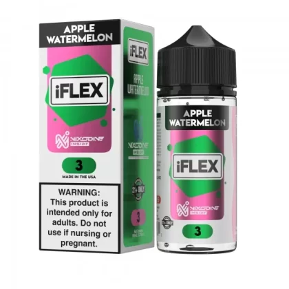 iFlex Nixodine 100ml Apple Watermelon