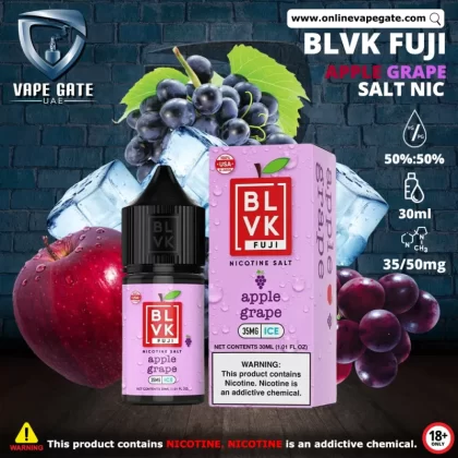 APPLE GRAPE ICE - BLVK FUJI SALTS - 30ML