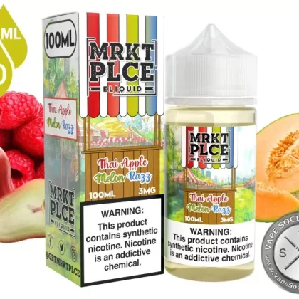 Thai Apple Melon Razz by MRKT PLCE 100ml - Vape Product, Vape Product
