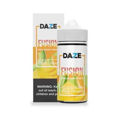 Banana Cantaloupe Honeydew by 7Daze Fusion 100mL - 6MG