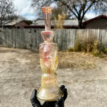 Shanman Glass Skull Incycler - Vape Store