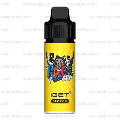 Iget Bar Plus KIT Banana Ice - Banana Ice / Blueberry raspberry bubble gum / Cherry pomegranate / Cola Ice / Double Apple / Grape Ice / Melon Ice / Orange grapefruit lemon / Passion fruit kiwi guava /