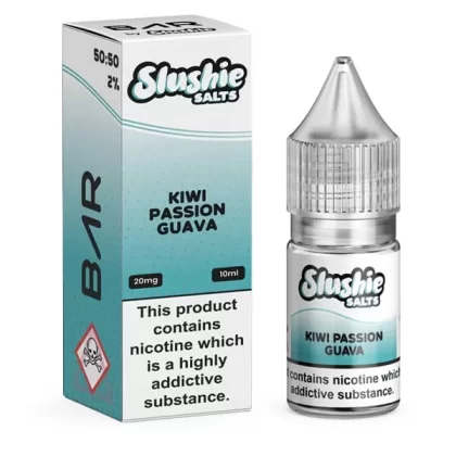 Kiwi Passion Fruit Guava Slushie Bar Salts E-Liquid - 10mg