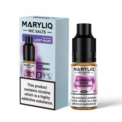 Lost Mary Maryliq Blueberry Sour Raspberry E Liquid – Lost Mary Maryliq Series (10ml)