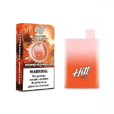 Hitt Watermelon Bubblegum Curve 6000 Puffs Disposable Vape