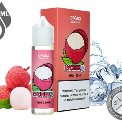 Lychee Ice By ORGNX E-Liquids 60ml