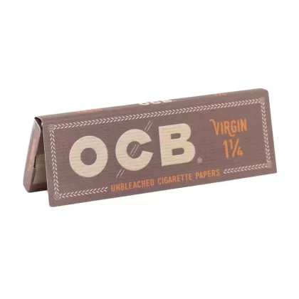 OCB Virgin Unbleached 1 1/4 Feuilles à Rouler - Default Title