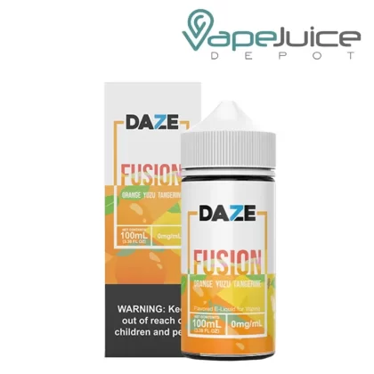Orange Yuzu Tangerine 7 Daze Fusion 100ml - Vape Product; Vape Product