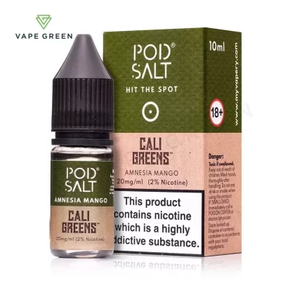 Amnesia Mango Nic Salt E-Liquid by Pod Salt - Eliquidsupply