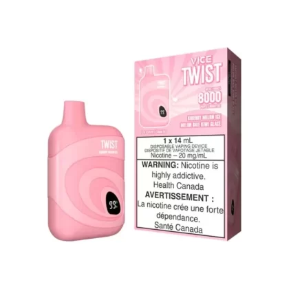 Vice Twist 8000 Disposable Vape – Kiberry Melon Ice