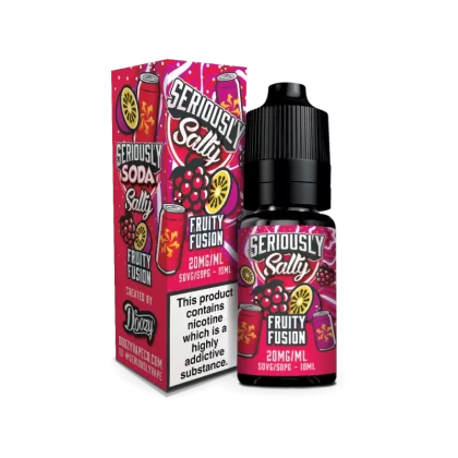 Fruity Fusion Nic Salt by Seriously Soda Salts 10ml - 20mg
