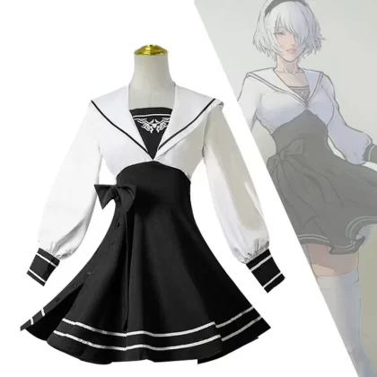 NieR: Automata 2B Cosplay Costume – YoRHa Android Full Outfit