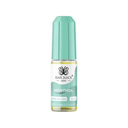 Menthol Bar Juice 5000 10ml Nic Salt E liquid