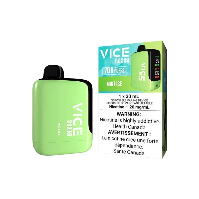 VICE BOX 2 DISPOSABLE – MINT ICE