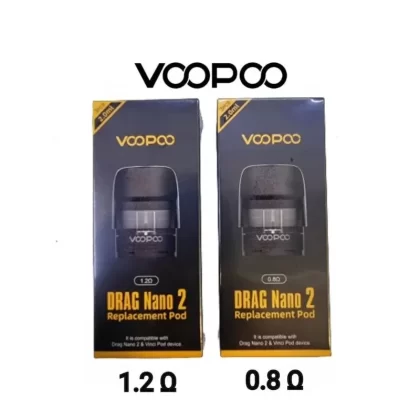 Voopoo Vinci/Drag Nano 2 Replacement Pod (3 Pack) [CRC] - SIZE#0.8Ohm>1.2Ohm