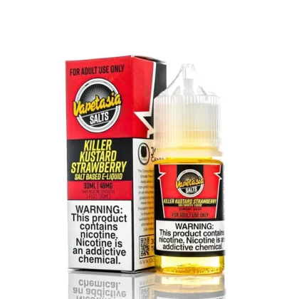 Vapetasia E-Juice Salts - Killer Kustard Strawberry - 30ml