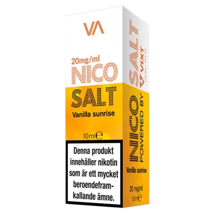 Innovation Flavours Nico-Salt Vanilla Sunrise 20mg 10ml – e-juice med nikotin - Yes / Innovation Flavours / 20mg / 10ml / 50/50