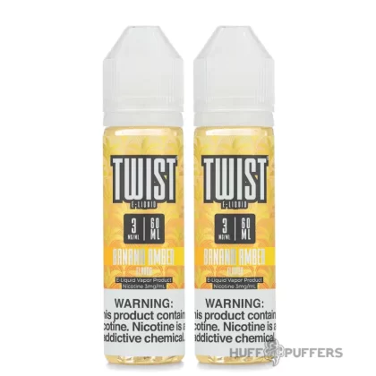 Twist E-Liquids Banana Amber (Banana Oatmeal Cookie) 120mL - Vape Product, Vape Product
